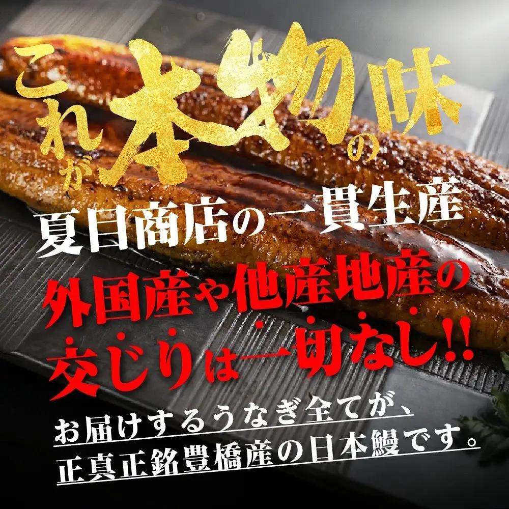 うなぎ 紅白3尾 国産 うなぎ 夏目商店