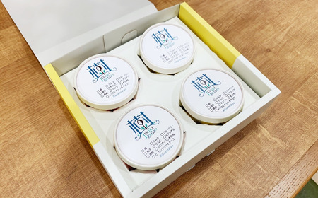 夢の樹ジェラート おまかせ 4個 セット 【 ジェラート アイス 冷凍 人気 詰め合わせ ギフト 夢の樹マルシェ 木村屋 】