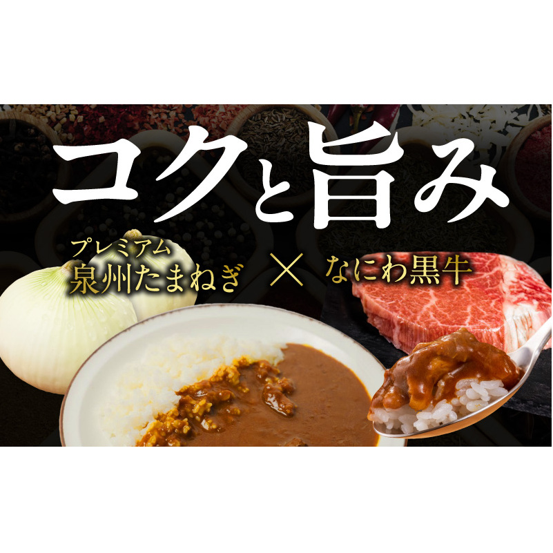 射手矢農園 特製カレー 2箱【本格スパイス たまねぎ なにわ黒牛 時短 冷凍カレー 冷凍食品 保存食 常備食 ピリ辛】 G3705