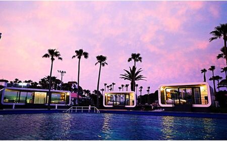 【リビエラ逗子マリーナ】海のグランピング＆絶景サウナ「スペースキーポイント リビエラ逗子マリーナ」宿泊3万円利用券