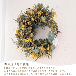 【ドライフラワー】 花 リース 草木花 HO