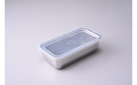 お料理はかどる角バット・角ザルセット 1/3サイズ 新生活 一人暮らし 【010S092】