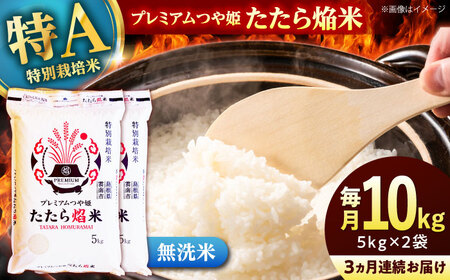 【3回定期便】無洗米 プレミアムつや姫 10kg 令和7年産 [AIDB145]無洗 