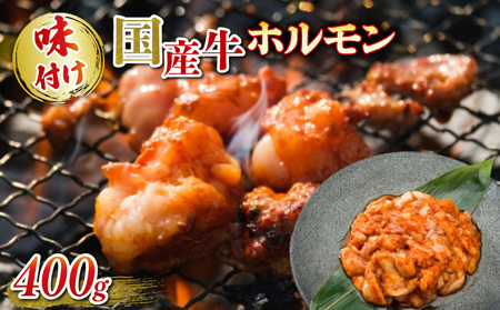 いづつ屋の国産牛ホルモン ホソ 味付け400g(ホルモン焼肉 ホルモン牛肉 牛ホルモン ホルモン焼き 8000円ホルモン)