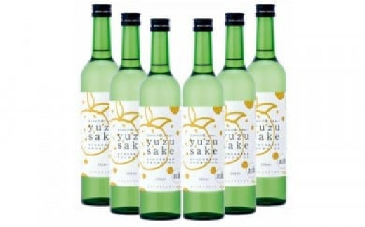 
yuzu sake（ゆず酒）５００ｍｌ×６本
