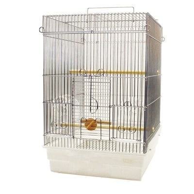 【ふるさと納税】HOEIの鳥かご　小鳥用ステンレス手のりケージ　35手のりステンレス【1136625】