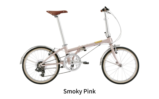 Smoky Pink DAHONフォールディングバイクBoardwalk D7 20インチ