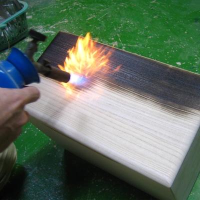 ふるさと納税 岸和田市 キャスター付き 桐製米びつ20kgサイズ　焼桐 |  | 03