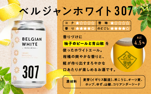 石見麦酒2種4本とレッドチキンカレー2袋 セットB【IB-12】330ml×4本【配送不可：離島】