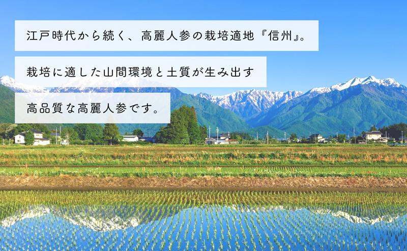 生高麗人参 6年根 細 3本 高麗人参 生 六年生 健康食品 健康 疲労回復 血行 改善 食品 美容 特産 薬膳 高麗人参酒 人参 調理 長野 信州