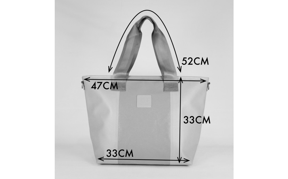 TENT BAG RYAN.02　防水トートバッグ【カーキ】