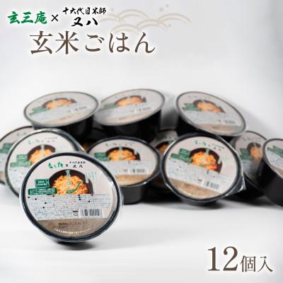 ふるさと納税 竜王町 玄三庵パックごはん 12個 WN030