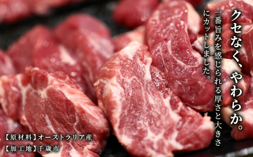 特撰 生ラム (冷凍）タレ付 600g＜肉の山本＞