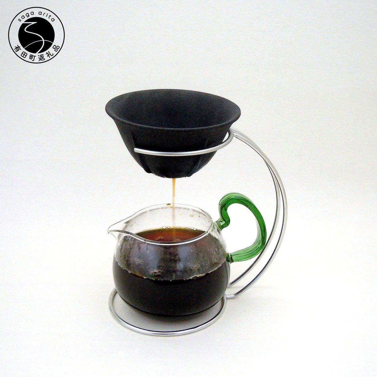 
            有田焼 セラミックフィルター小＆フレーム 【東洋セラミックス】食器 器 うつわ コーヒー コーヒーフィルター コーヒー用品 繰り返し使える 10000円 1万円 A10-277
          