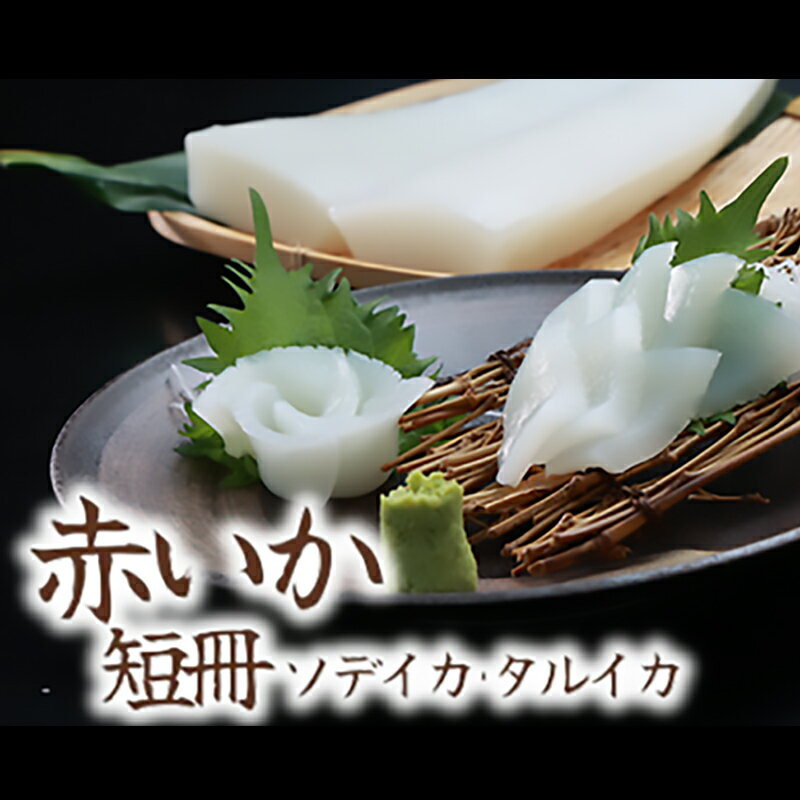 【ふるさと納税】赤いか 短冊 【ソデイカ・タルイカ】 兵庫県香住産 約600g（約300g×2） アカイカ 冷凍 海鮮 イカ 日本海 海の幸 刺身 天ぷら 人気 グルメ 送料無料