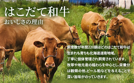 牛肉 定期便 2ヶ月 はこだて和牛 ブロック肉 2.4kg ( 1.2kg × 2回 ) 和牛 あか牛 小分け 北海道 煮込み料理用