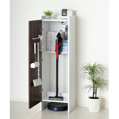 ふるさと納税 海南市 クリーナーグッズ収納(スティック掃除機・ロボット掃除機 収納) ブラウン |  | 01