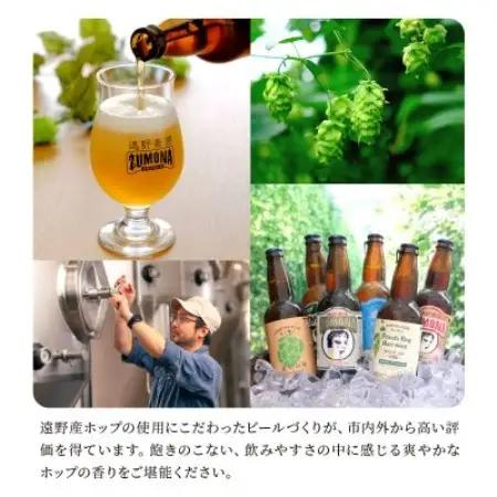 クラフトビール 遠野麦酒ZUMONA ゴールデンピルスナー 350ml 6缶セット 遠野産ホップ使用【1531567】