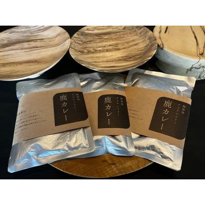 ふるさと納税 伊那市 レトルト鹿カレー(無添加・グルテンフリー)　240g×10袋　