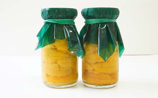 【2026年先行予約】菅原商店の生うに75g 2本【令和8年5月中旬〜7月下旬配送予定】【配送日指定不可】【沖縄・離島配送不可】 三陸山田 山田町 牛乳瓶 海産品 無添加 ミョウバン不使用 雲丹 海栗