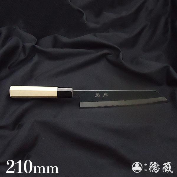 
            土佐黒打ち刃物 切付包丁 210mm | 両刃 青紙2号 水牛朴八角 徳蔵オリジナル【37006】 【グレイジア株式会社】 [ATAC108]　ほうちょう 料理 包丁 庖丁 職人 キッチン ナイフ 日用品 料理道具 高知
          