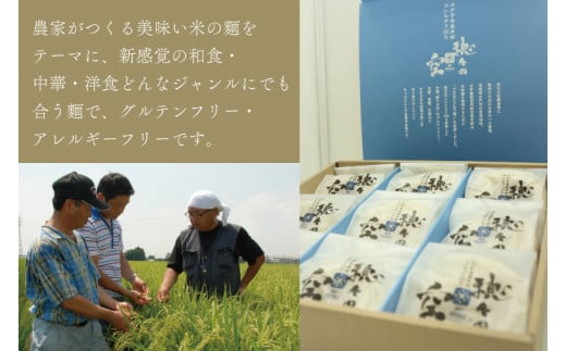 常澄産コシヒカリ100％米粉麵「穂々の空」【グルテンフリー アレルギーフリー 農家がつくる 和食 洋食 中華 水戸市 茨城県】（FC-2）