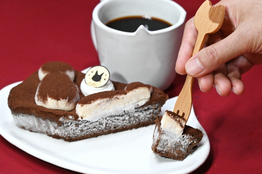AI186 スフレ チョコケーキ 2個 セット [ チョコレートケーキ スフレケーキ ふわふわ チョコ ケーキ 冷凍 スイーツ 焼き菓子 濃厚 パティスリーシャトン 長崎県 島原市 ]_イメージ3