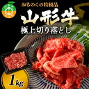 【ふるさと納税】みちのくの特級品『山形牛極上切り落とし 1kg』 ブランド牛 和牛 国産 牛肉 サシ 高級 贅沢 F4A-0088