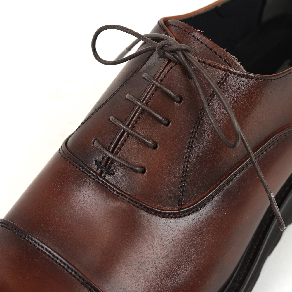 1288 カジュアルシューズ ストレートチップ 3Eウィズ DBR（ダークブラウン）　メンズ ファッション 靴 シューズ 本革 25.5cm