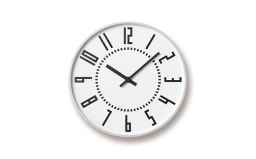 
eki clock / ホワイト（TIL16-01 WH）Lemnos レムノス 時計 [№5616-0347]
