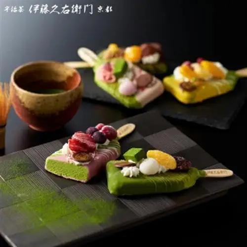 【伊藤久右衛門】抹茶パフェアイスバー 5本入　宇治抹茶を使用した贅沢なアイスバー【配送不可地域：離島・北海道・沖縄県・東北】【1626762】