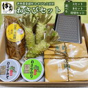 【ふるさと納税】 わさびセット (プラスチックおろし板+レシピ付) / 伊豆 特産品 特産 わさび ワサビ 生 生わさび 生ワサビ 本わさび 本ワサビ 薬味 おろし金 セット 詰め合わせ 加工品 贈り物 ギフト お取り寄せ 国産 国内 静岡 静岡県 伊豆市 大見屋