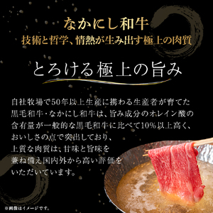 宮崎県西ノ原牧場・なかにし和牛霜降りしゃぶしゃぶロース 300g（国産 牛肉 肉 宮崎牛 黒毛和牛 お肉 しゃぶしゃぶ なかにし和牛 焼肉 人気 ロース 霜降り)