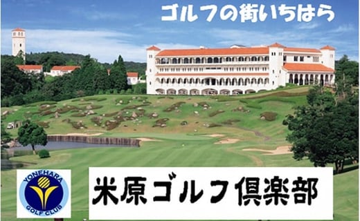 
            ゴルフ場 千葉 米原ゴルフ倶楽部 平日 1R キャデイ付プレー券（7～9月、1～3月昼食付） 1名様券 2枚 昼食付 ゴルフ 関東 チケット ゴルフ場利用券 プレー券 施設利用券 お食事券[№5689-0441]
          