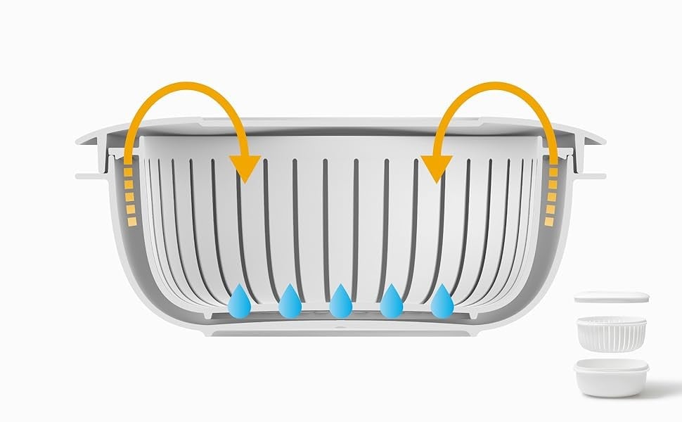 ザル型２重構造で、蒸気が循環してムラなくふっくら仕上がる