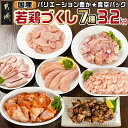 【ふるさと納税】国産若鶏づくし7種セット！総重量3.2kg！ - 国産若鶏 真空 ももみ むねみ ささみ チキンバー むねミンチ 味付手羽元 若鶏塩焼き 鶏肉 冷凍 送料無料 13-L902【宮崎県都城市は2年連続ふるさと納税日本一！】