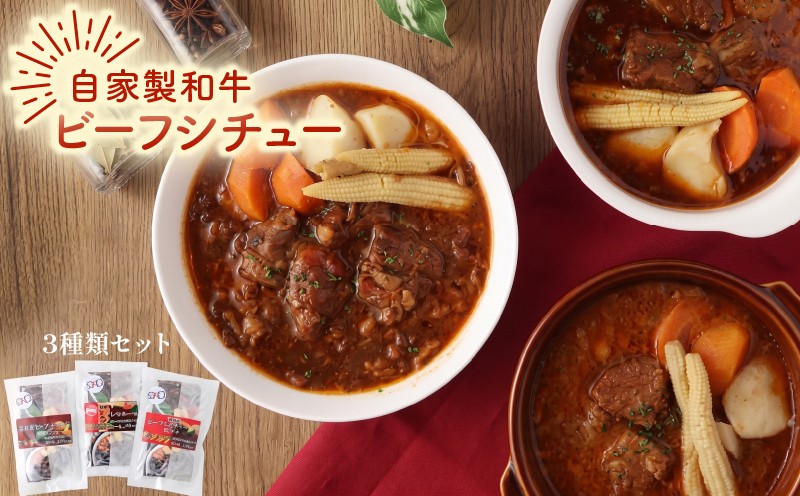 筑後まかない飯グランプリ優勝賞！ 自家製 和牛ビーフシチュー｜シチュー ビーフシチュー 柳川 和牛 国産牛 牛肉 牛タン 惣菜 個包装 小分け ワイン レトルト サイコロステーキ ステーキ 福岡県