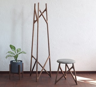 アール 40スツール Oak【諸富家具】：C167-009