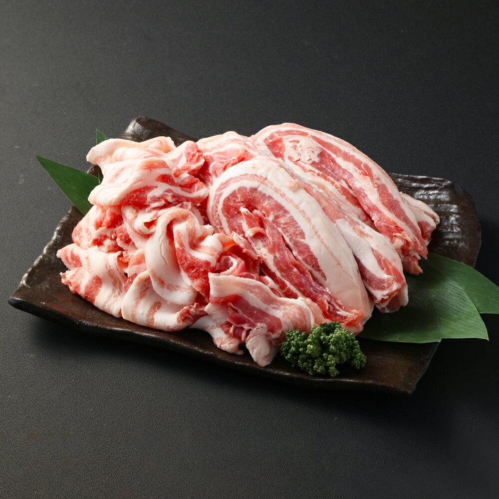 【ふるさと納税】長崎県産「競り美豚」 バラ切り落とし 計1.5kg（500g×3パック） 極上・上のみ 豚肉 肉 お肉 切り落とし 競美豚 競り美豚 炒め物 鍋 お好み焼き 冷凍 長崎県 長崎市 送料無料