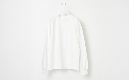 【Yonetomi】 米富繊維 NEW BASIC T-SHIRT LONG SLEEVE 白 ホワイト 服 洋服 ユニセックス メンズ レディース ブランド 数量限定 山形県 山辺町 サイズ4 yt-yttlw4