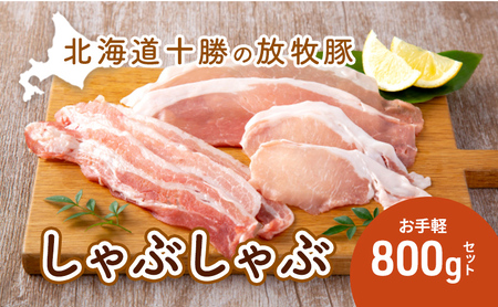 放牧豚 遊ぶた 800g しゃぶしゃぶセット 豚肉