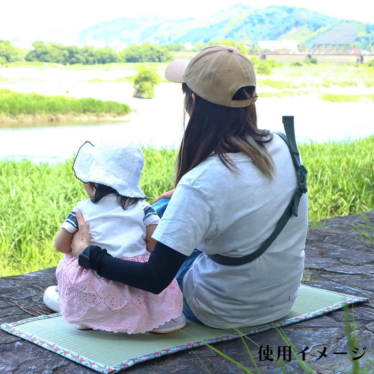 畳いけうえ　ラブござ（土佐の柑橘柄）