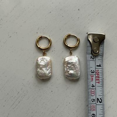 ふるさと納税 藤井寺市 淡水パールのフープピアス |  | 03