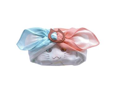 ウオーク社　お包みtomekoセットにゃんこ(コチャエネコ）