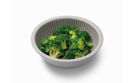 米とぎにも使える ザル ボウル 6点セット LBK-10 グレー ／ キッチン用品 調理器具 耐熱 重ねて収納 コンパクト ライクイット like-it 奈良県 葛城市【like021-2】