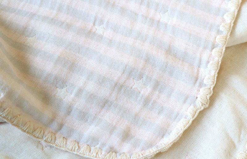 【スピード発送】【eclat bebe】泉州南部織 4重ガーゼマルチケットS ピンクグレー  005A483_イメージ4