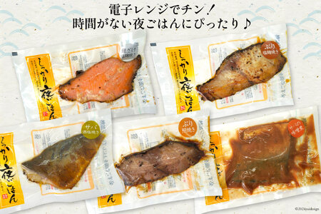 焼き魚 煮魚 夜ごはん 5種×各2袋 計10袋 セット