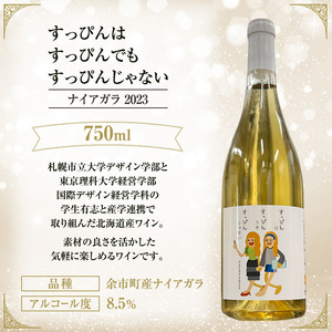 ワイン 飲み比べ  NARI-YUKI Petillant Blanc ナイアガラ 2024　すっぴんはすっぴんでもすっぴんじゃない ナイアガラ 2023　750ml 各1本 [ ワイン お酒 果実酒