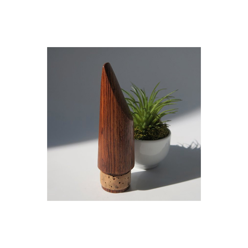 木製マウスピース（クラリネット ベーム式） ローズウッド ［195S06］ 木製マウスピース クラリネット ベーム式 木製 木材 マウスピース 音の輪郭 ハッキリ 鳴性が高い 表面が美しい 強度が高い 温か味 サウンド クラシック JAZZ 製品保証 愛知県 小牧市 送料無料