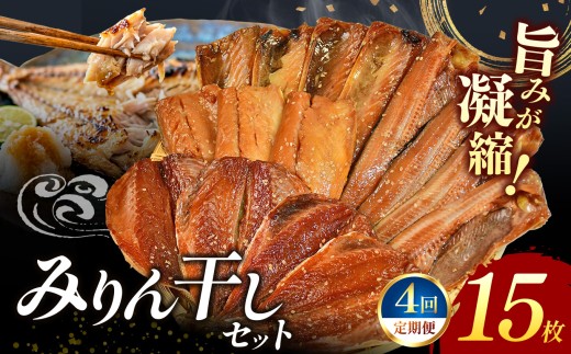 大島水産の「新西伊豆加工みりん干しセット定期便」（年4回） さば 鯖 ほっけ 鯵 あじ みりん干し 味醂 詰合せ 冷凍 西伊豆 伊豆 ギフト お歳暮 お中元